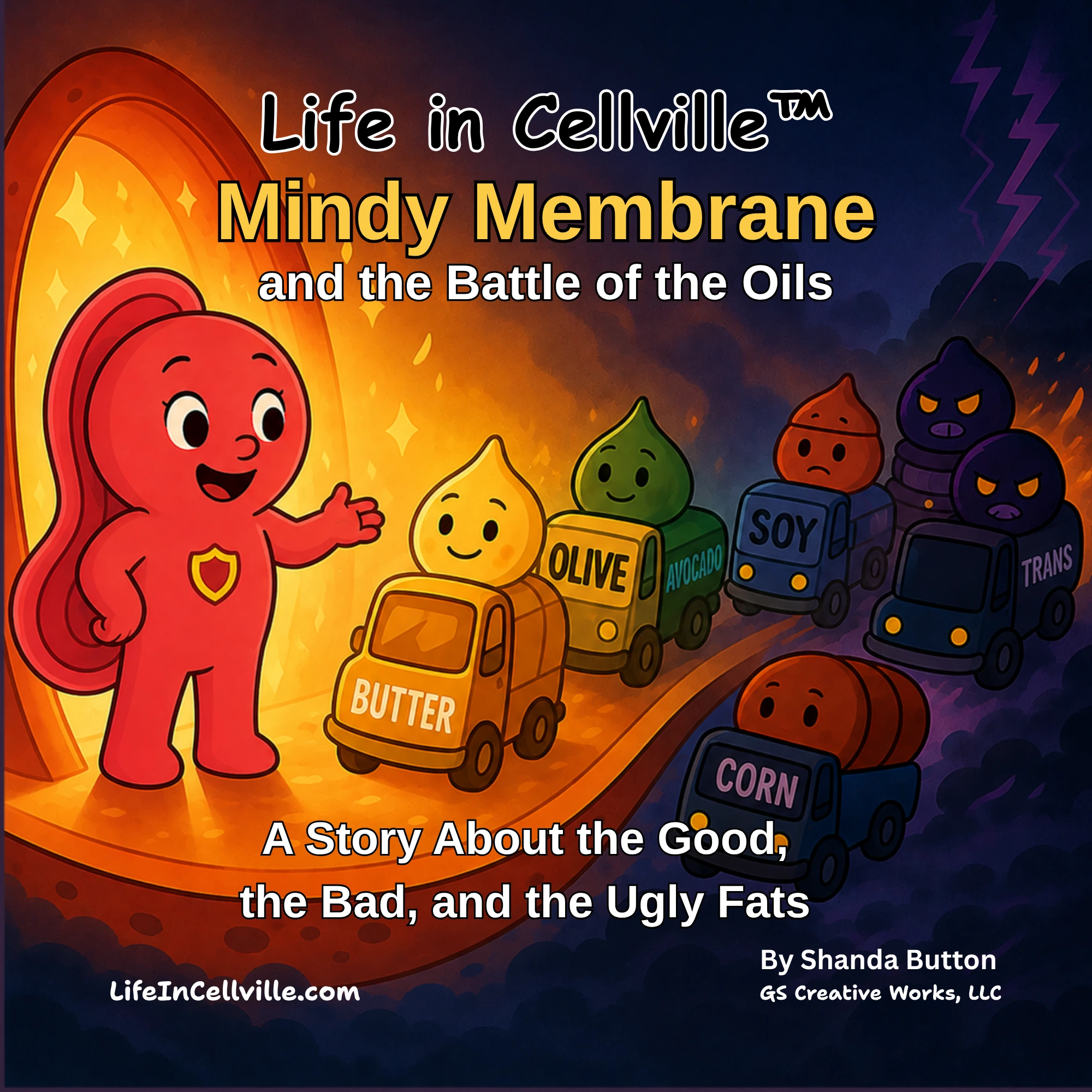 Mindy Membrane and the
Battle of the Oils