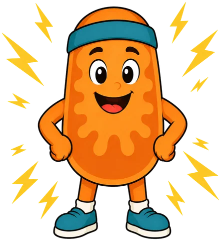 Mike the Mighty Mitochondrion, a Life in Cellville character