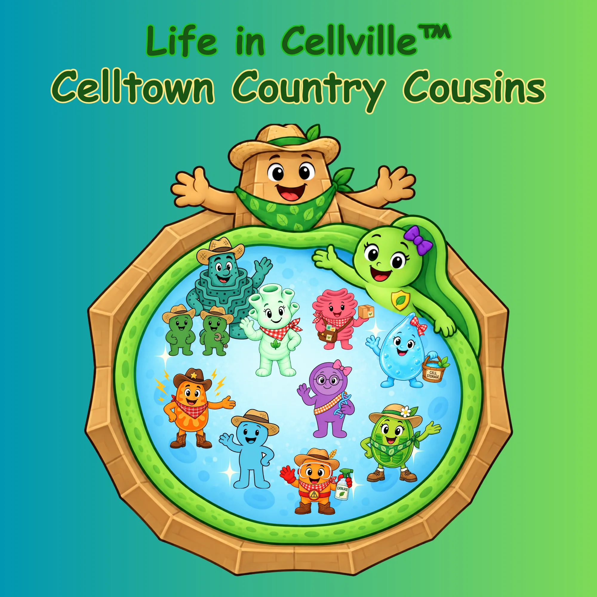 Celltown Country Cousins artwork